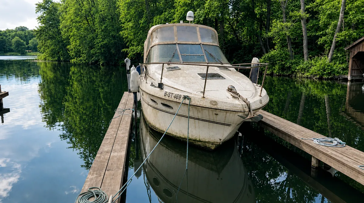 Yacht Vorher